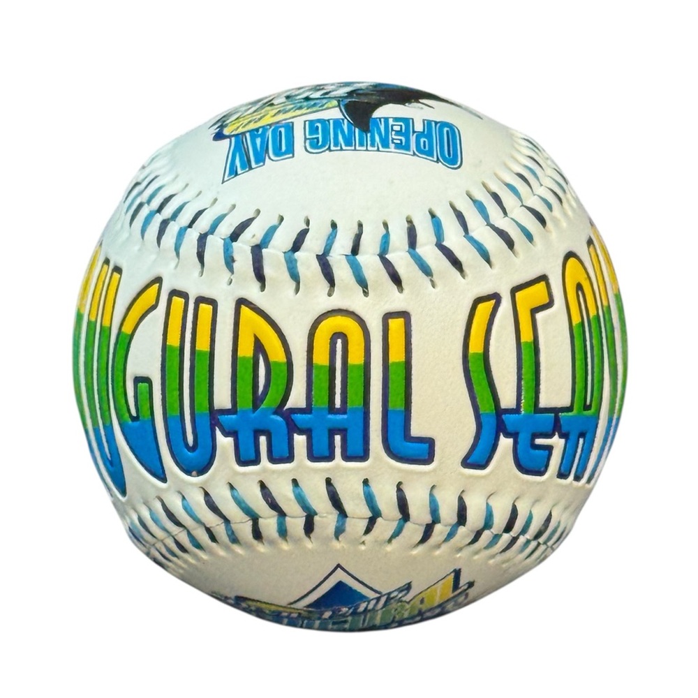Vintage 1998 Limited Edition Tampa Bay Devil Rays Inaugural Season Fotoball Set - Picture 9 of 11